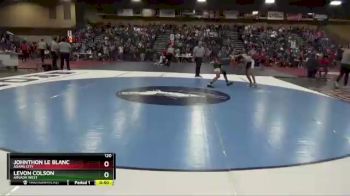 120 lbs Cons. Round 2 - Johnthon Le Blanc, Adams City vs Levon Colson, Arvada West