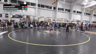 40 lbs Quarterfinal - Julian Melendez, Scotch Plains vs Braxton Santangelo, Quakertown