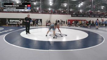 57 kg Champ. Rd Of 16 - Matthew Marlow, Pittsburgh Wrestling Club vs Tyler Harper, Arkansas Regional Training Center