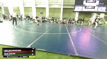 120 lbs Round 3 (4 Team) - Bear Winter, Sanderson vs Joey Baumgartner, Westlake