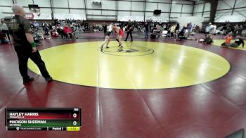 155 lbs 3rd Place Match - Hayley Harris, Springville vs Madison Sherman, Skyridge