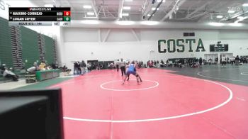 144 lbs Cons. Round 3 - Maximo Cornejo, Nordhoff vs Logan Cryer, Valencia/Valencia
