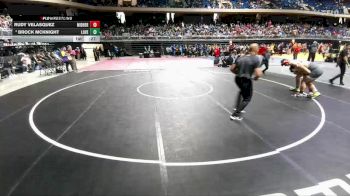 5A 190 lbs 5th Place Match - Brock McKnight, Lucas Lovejoy vs Rudy Velasquez, Midlothian Heritage