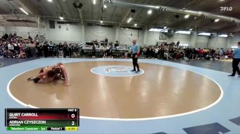 157 lbs Cons. Round 4 - Quirt Carroll, Eaton vs Adrian Czyszczon, Windsor