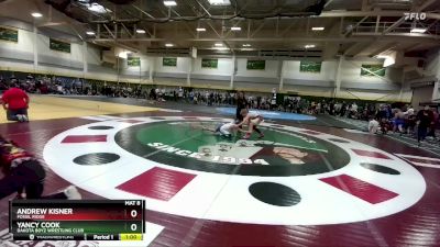 95 lbs Cons. Round 2 - Yancy Cook, Dakota Boyz Wrestling Club vs Andrew Kisner, Fossil Ridge