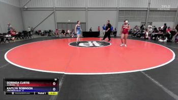 120 lbs Round 3 (6 Team) - Dorinda Curtis, Alabama vs Kaitlyn Robinson, Arkansas Blue