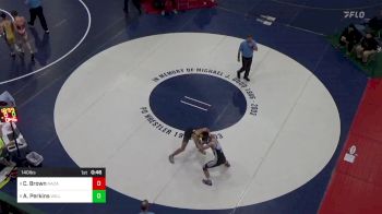 140 lbs 3rd Place - Chase Brown, Nazareth vs Antonio Perkins, Valley