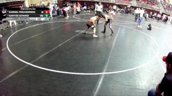 95 lbs Cons. Round 4 - Gabriel Penaherrera, Nebraska Boyz vs Sawyer Schukei, Cozad Wrestling Club