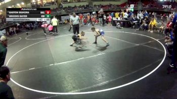 70 lbs Quarterfinal - Brooks Bayer, Howells-Dodge vs Easton Sejkora, Hawks Wrestling Club (Lincoln)