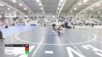106 lbs Round Of 16 - Adrian Dejesus, NJ vs Koltyn Grebel, ND