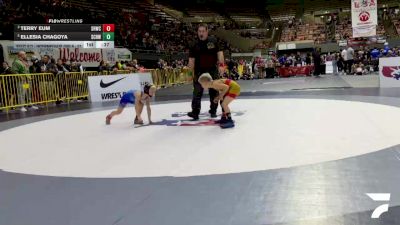 Bantam - 62 lbs 1st Place Match - Eljotas Zaremba, Aniciete Training Club vs Blaine Mahan, Run To Danger Wrestling