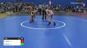 95 lbs Consi Of 4 - Carson Weber, Pwc vs Ulises Rosas, Team El1te