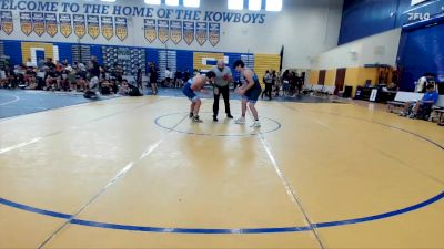 190 lbs Round 1 (8 Team) - Ayden Lombardo, Wellington vs Gavin Isaacs, Alpha WC