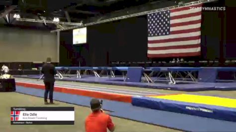Ella Odle - Tumbling, Kris Power Tumbling - 2021 USA Gymnastics Championships