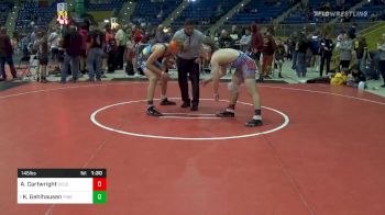 Quarterfinal - Aiden Cartwright, Golden Eagles WC vs Keegan Gehlhausen, Pinedale Pummelers