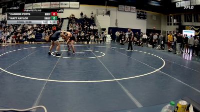 197 lbs Cons. Semi - Cannon Potts, Minot State (N.D.) vs Matt Kaylor, UMary