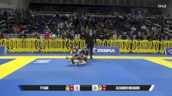 Alexandre Molinaro vs Ty Ham 2025 Pan IBJJF Jiu-Jitsu No-Gi Championship