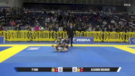 Alexandre Molinaro vs Ty Ham 2025 Pan IBJJF Jiu-Jitsu No-Gi Championship