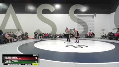 119 lbs Quarterfinals (8 Team) - Mason Pitzen, Team Ohio vs Julius Jundy, Wrestling University