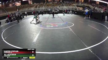 106 lbs Cons. Round 6 - Karter Stiffler, Enterprise HS vs Eli Jolicoeur, Suwannee