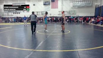 190 lbs Champ. Round 1 - Ryder Vandeweghe, Silverton vs Carlos Montes, McKay