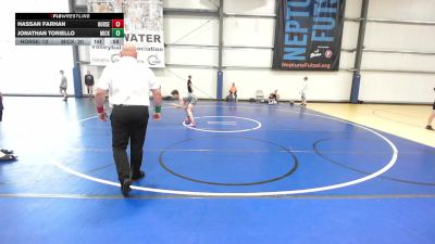 105 lbs Rr Rnd 3 - Hassan Farhan, Iron Horse vs Jonathan Toriello, Micky's Maniacs White