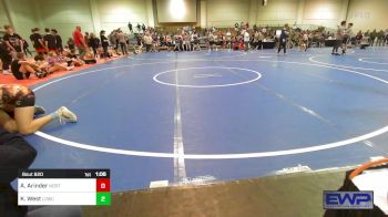 145 lbs Rr Rnd 2 - Andrew Arinder, North DeSoto Wrestling Academy vs Kolton West, Live Oak Wrestling Club