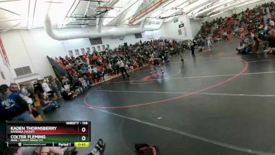 138 lbs Cons. Semi - Kaden Thornsberry, Natrona County vs Colter Fleming, Park / Sweet Grass Co