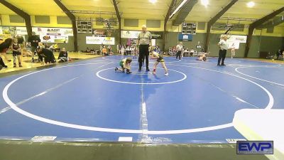 55 lbs Rr Rnd 3 - Kannon Branch, Lebanon Yellowjacket vs Jameson Haney, Young Viking Warriors