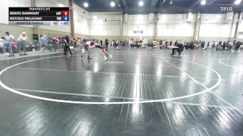 113 lbs Quarterfinal - Benito Barnhart, Lost Tribe vs Niccolo Pellicano, Venice