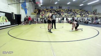 170 lbs Consi Of 8 #1 - Brock Schnitzer, Tahlequah Wrestling Club vs Jaxon Hendren, Jay Junior High