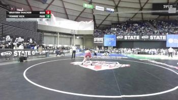 Boys 3A 138 lbs Cons. Semi - Brayden Thacker, White River vs Tommie Vick, Prairie