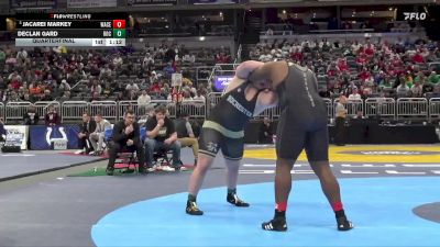 285 lbs Quarterfinal - Jacarei Markey, Warren Central vs Declan Gard, Rochester