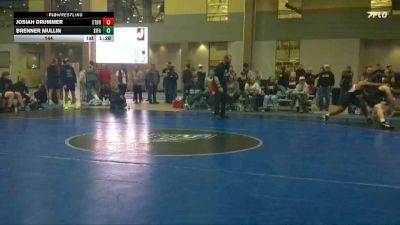 144 lbs Josiah Drummer, Sturgis Brown vs Brenner Mullin, Sidney / Fairview