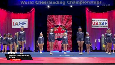 Cheerforce WolfPack AllStars - Reign [2025 L5 U18 Semis] 2025 The Cheerleading Worlds