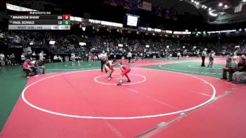 140 lbs Quarterfinal - Paul Schulz, LEB1 vs Brandon Shaw, Unattached