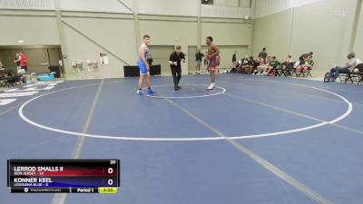 175 lbs Round 3 (8 Team) - Lerrod Smalls II, New Jersey vs Konner Keel, Louisiana Blue