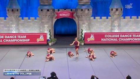 Lafayette College [2026 Division I - Jazz Prelims] 2026 UCA & UDA College Cheerleading and Dance Team National Championship