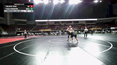 285 lbs Round Of 16 - Nelson Toro, UCF vs Cole Steketee, Menlo