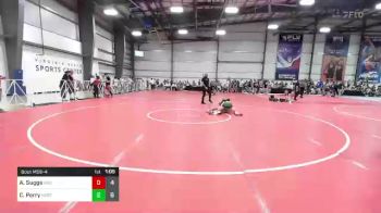 120 lbs Rr Rnd 1 - Andre Suggs, Indiana Outlaws Orange vs Chase Perry, North Hunterdon