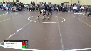 50 lbs Rr Rnd 1 - Jace Strittmatter, ACES K-4 vs Jeffrey Lutes, Ragin Raisins Concord K-4