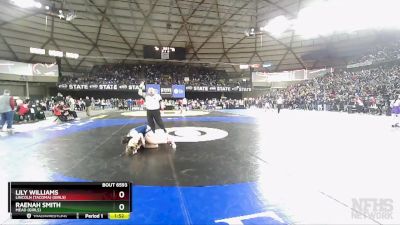 Girls 3A/4A 120 Quarterfinal - Raenah Smith, Mead (Girls) vs Lily Williams, Lincoln (Tacoma) (Girls)