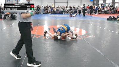 76 lbs Round 1 (9am Saturday) - Chasen Burke, Michigan S.W.A.T. vs Teagan Vanbebber, Rough House W.C.