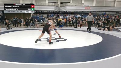 82 lbs Cons. Sub-rd Of 16 - Nathyn Chapman vs Connor Smith, Hybrid Wrestling Club