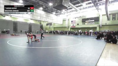 113 lbs Cons. Round 2 - Lucas Alipot, Cleveland vs Braxton Jordan, CHATSWORTH