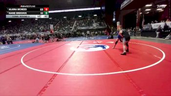 115 lbs Cons. Round 3 - Raine Brekhus, Cheyenne East vs Alaina McNees, H.E.M.