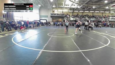 215 lbs Round Of 32 - Canton Hill, Sanford vs Steven Lackard, Middlebury