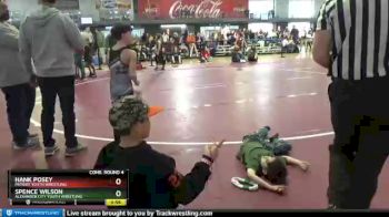 60 lbs Cons. Round 4 - Hank Posey, Patriot Youth Wrestling vs Spence Wilson, Alexander City Youth Wrestling