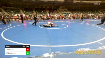 96 lbs Semifinal - Avery Rios, Lions Wrestling Academy vs Kaiden Skodak, Simmons Academy Of Wrestling