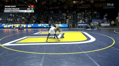 141 lbs Semifinal - Jayden Scott, North Carolina vs Richard Treanor, Army